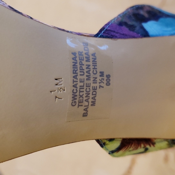 Guess Catarina4 open-toe ankle strap embellished heels, 7.5 - Picture 12 of 16